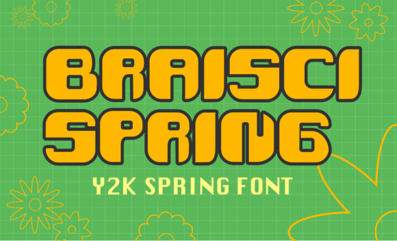 Braisci Spring Font for Bold, Memorable Branding