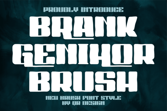 Brank Genihor Brush: A Bold Display Font for Scroll-Stopping Marketing