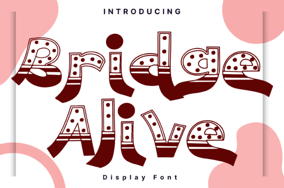 Bridge Alive: A Whimsical Handwritten Display Font for Standout Campaigns
