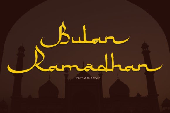 Bulan Ramadhan: A Display Font for Campaign Designers