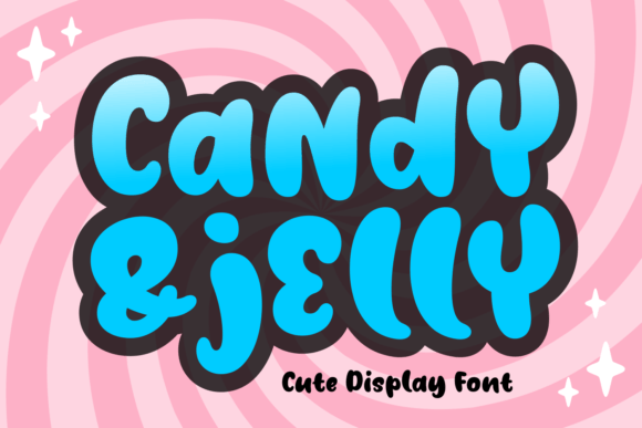 Candy and Jelly Font for Playful, Bold Handmade Designs