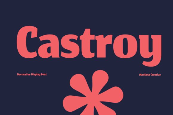 Castroy: A Clean Modern Display Font for Editorial Calm
