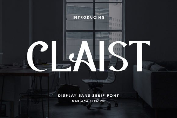 Claist: A Display Font for Elegant Editorial Identity