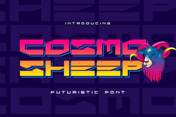 Cosmo Sheep Display Font for Bold Digital Branding