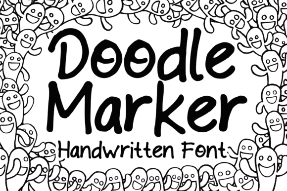 Doodle Marker Font for Playful, Professional Branding