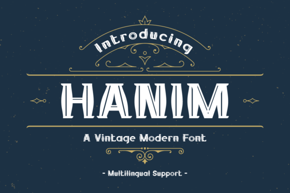 Hanim Display Font for Sophisticated Digital Branding