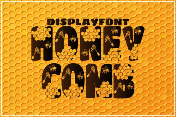 Honeycomb: A Bold Decorative Font for Standout Branding
