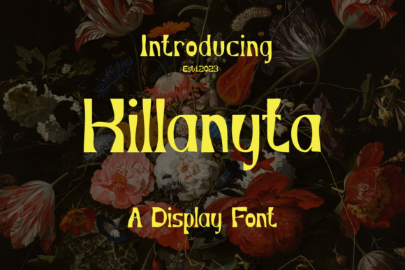 Kilanyta Font: Bold Display Typeface for High-Impact Campaigns