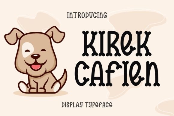 Kirek Cafien: A Bold Display Font That Elevates Real Branding