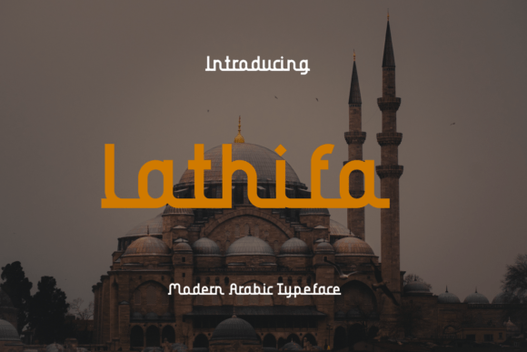 Lathifa Display Font for Bold Branding and Clear Campaign Messaging