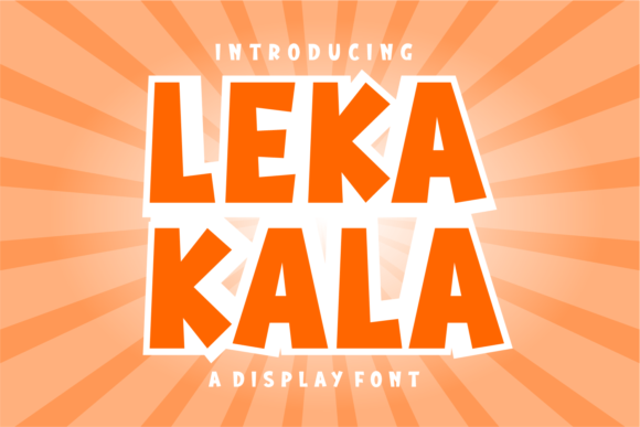 Leka Kala: A Bold Display Font for High-Impact Campaigns