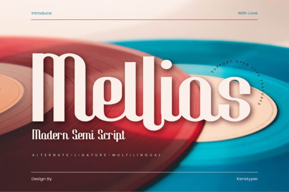 Mellios: A Modern Semi-Script Font for Thoughtful Editorial Design