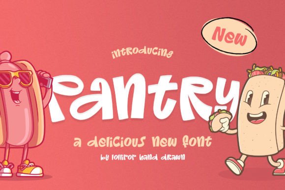 Pantry Font for Food & Beverage Branding
