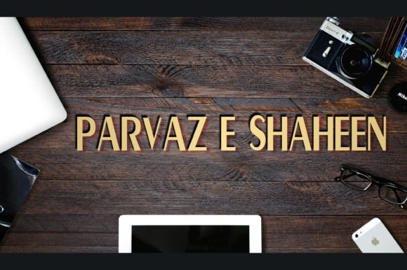 Parvaz E Shaheen Display Font for Bold Creative Impact
