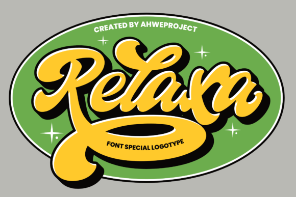 Relaxa: A Fun Retro Script Font for Creative Makers