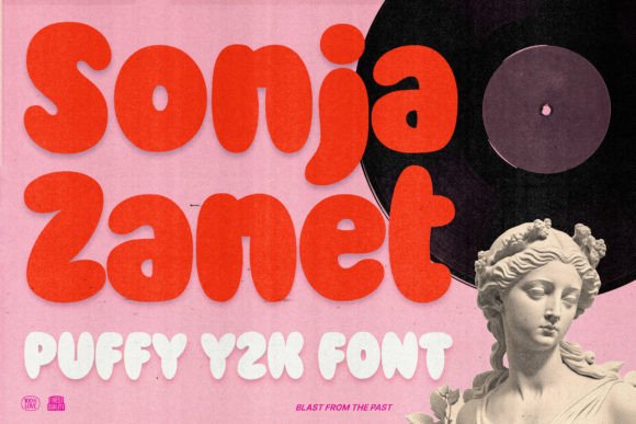 Sonja Zanet: A Bubble-Shaped Display Font for Digital Branding