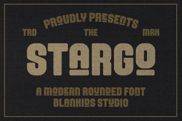 Stargo Display Font for Modern Web Projects