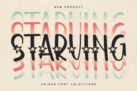 Starving Font: A Sweet and Quirky Display Typeface for Joyful Branding