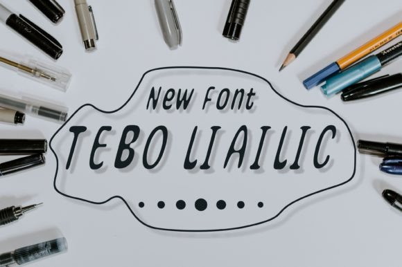 Tebo Display Font for Polished Brand Visuals