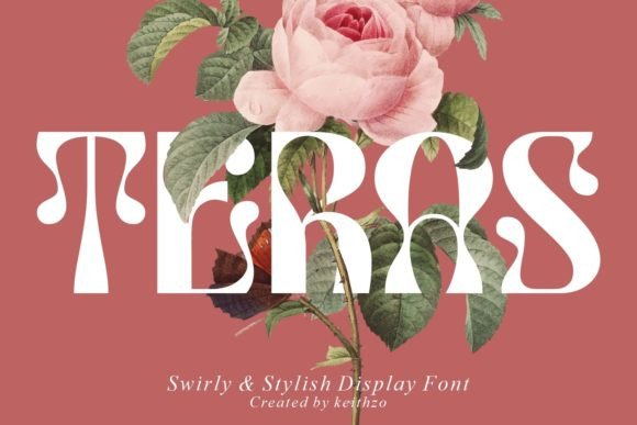 Teras Display Font for Natural, Eye-Catching Campaign Headlines