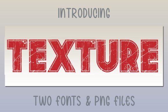 Texture Font: Vintage Grunge Display for Digital Brands