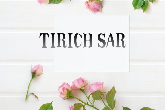 Tirich Sar Display Font for Crafted Campaign Visuals