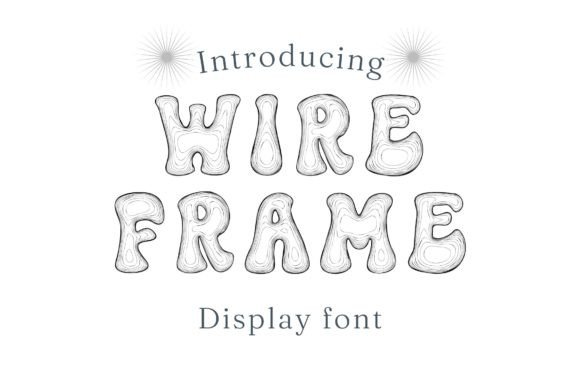 Wireframe: A Hand-Drawn Display Font for Thoughtful Editorial Design